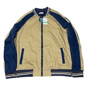 Epic Threads Skull & Rattlesnake Bomber Jacket, Size L, NWT